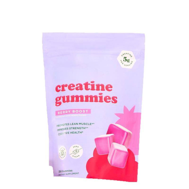 Creatine Gummies Berry Flavored 36 Capsules