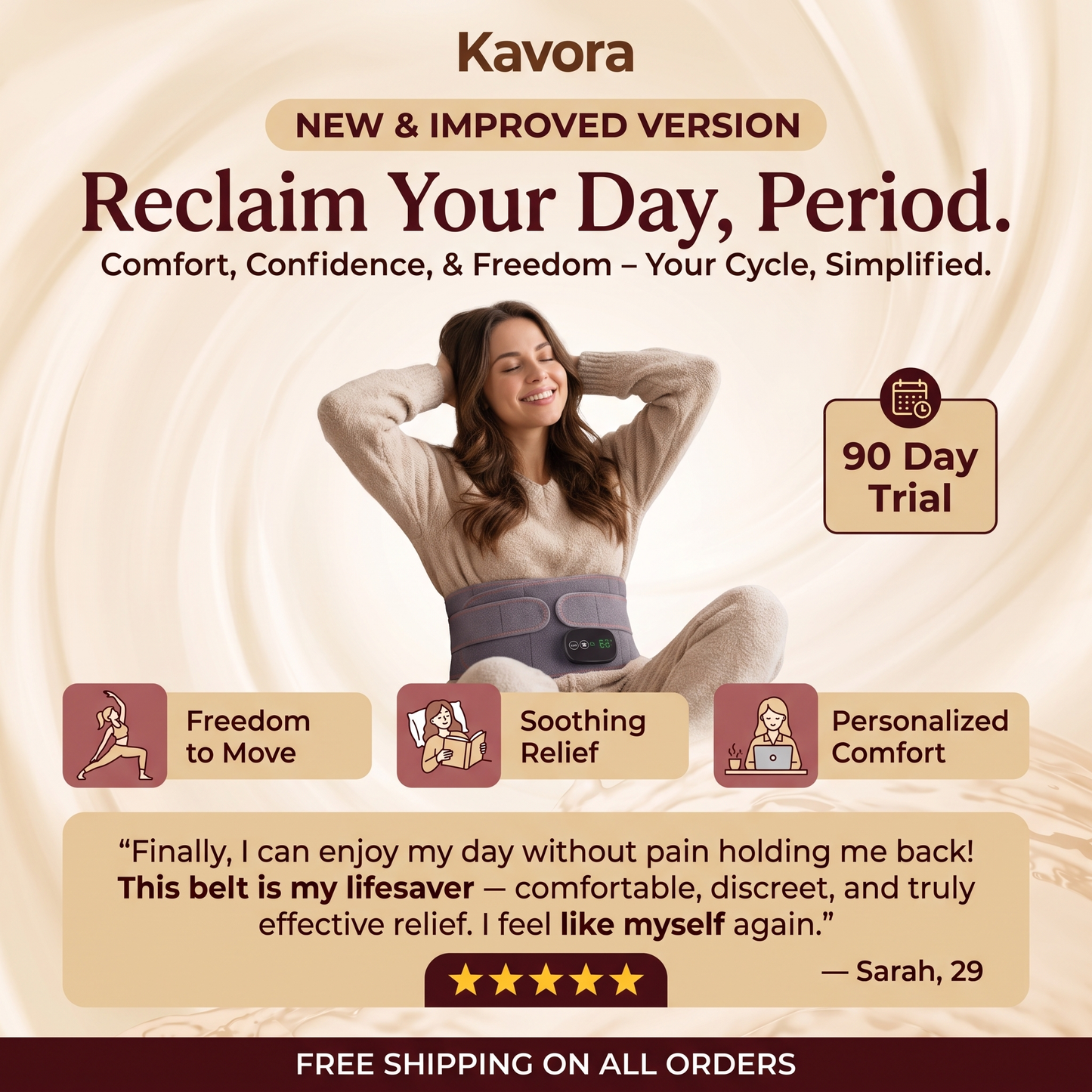 Kavora™ Heated Relief Belt